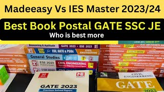 MADE EASY Vs IES MASTER POSTAL Study Course || full explanation || ESE +GATE ||