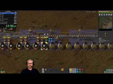 Factorio 0.17 Speedrun Default Setting 3:04:37