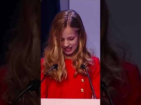 Her arabic accent ✨😩😍 #princessleonor #princessofspain #leonor_de_borbón #arabic