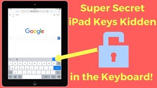 How to Enter Degree Sign on an iPad Keyboard - Other Hidden Keys