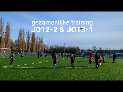 Gezamenlijke training - SVO JO12-2 & JO13-1