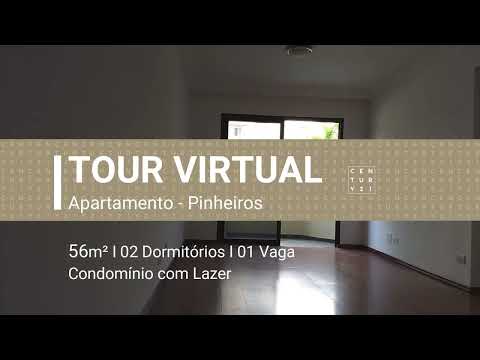 Apartamento com 2 dormitórios, 56 m² - venda ou aluguel - Pinheiros - São Paulo/SP