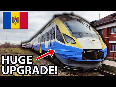 A trip on Moldova's STRANGE upgraded trains from the 1960s Iași to Chișinău