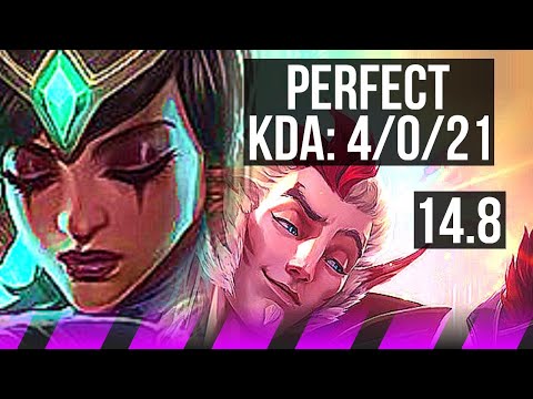 KARMA & Varus vs RAKAN & Kai'Sa (SUP) | 4/0/21 | BR Diamond | 14.8