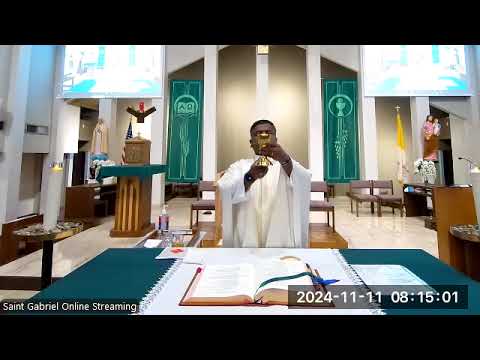 St Gabriel Catholic Church Morning Mass 111124
