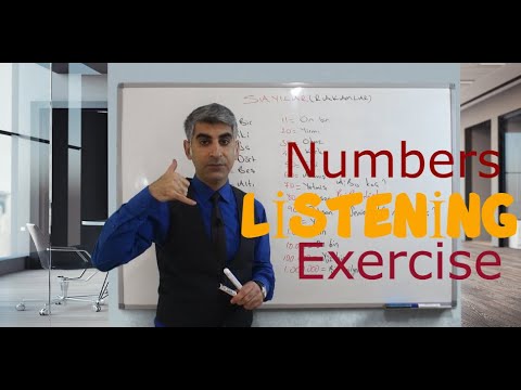 Turkish Numbers - Numbers Listening Exercise-Turkish Lessons 11
