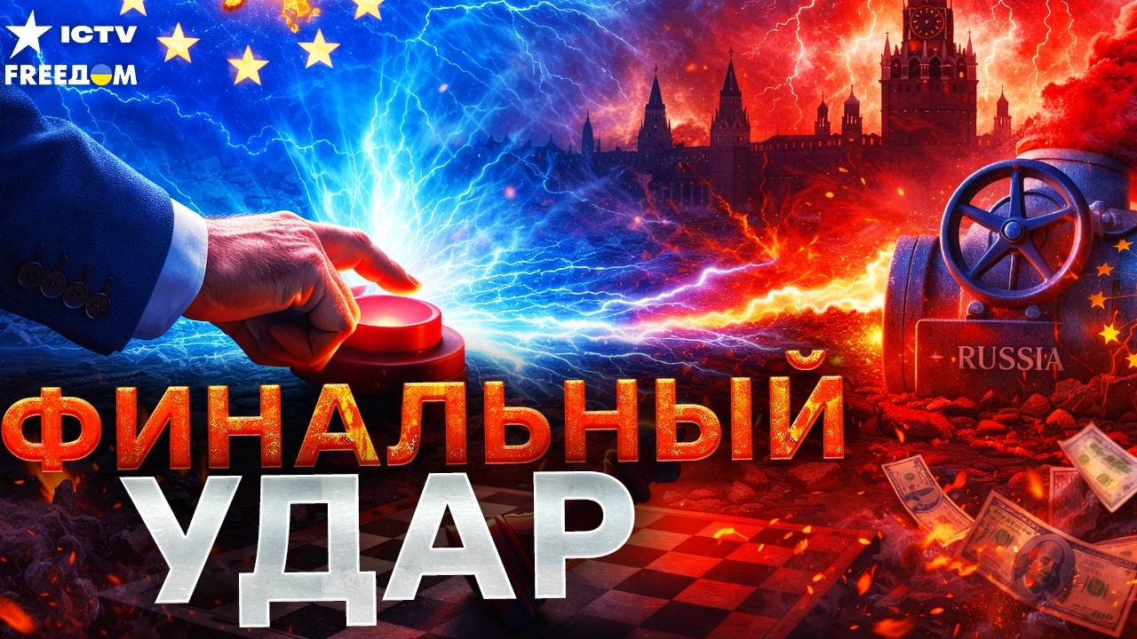 ПУТИНУ ПЕРЕКРЫВАЮТ КИСЛОРОД! ЕС готовит стратегию ФИНАЛА — “зарабатывать н