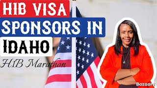 IDAHO SCHOOLS THAT SPONSOR H1B VISA!! H1B MARATHON 2025!!