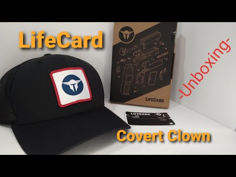 LifeCard 22WMR Covert Clown Unboxing