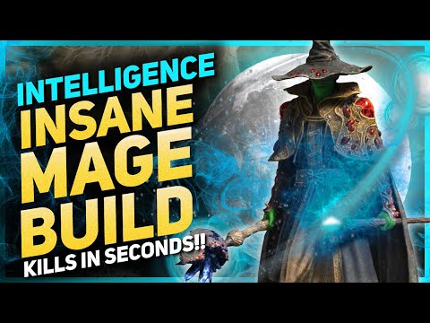 Elden Ring - INSANE Mage Build - OP Damage and Versatility Guide