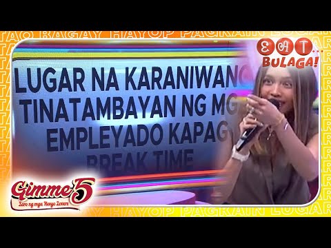 Saan nga ba tumatambay ang mga empleyado kapag break time? | GIMME 5 | Jan. 29, 2026