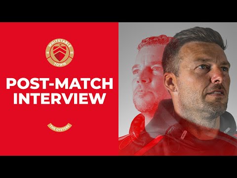Faversham Strike Force vs Whitstable Town | Post Match Interview