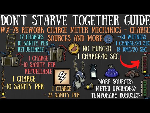 WX-78 Rework Charge Meter Mechanics - Charge Sources & More - Don't Starve Quick Bit Guide