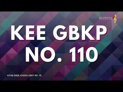 KEE 110 - KEE GBKP NO 110 - Mari ku Yesus