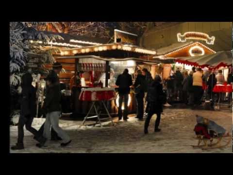 Christmas Market  2011 in Darmstadt, Germany - Dixiland Music im SALM-Stadl-Zelt