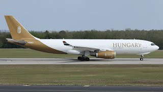 Amazing Plane Spotting at Budapest Ferenc Liszt International Airport in Hungary (4K)