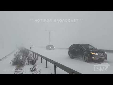 12-13-2025 Buffalo, NY - Lake Effect Snow Squall