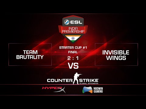 Brutality Vs Invisible Wings - Final match 3 - Starter Cup 1 2016