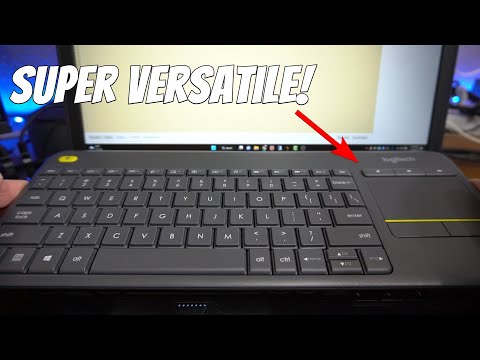 Logitech K400 Plus Wireless Touch With Easy Media Control and Built-in Touchpad Review