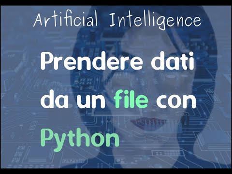 AI 11:  Prendere dati per la statistica da un file con Python