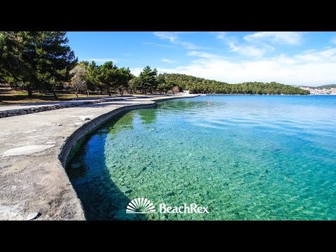 beach Lovišča, Jezera, island Murter, Croatia