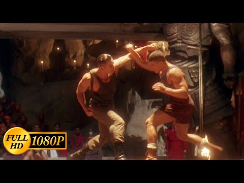 First fight: Jean-Claude Van Damme vs Germany / The Quest (1996)