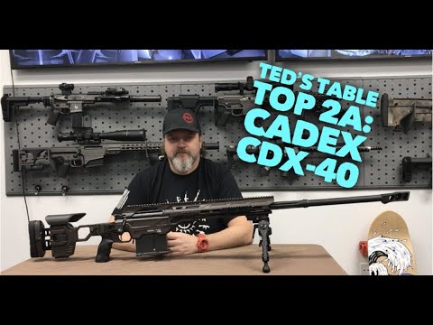Ted's Table Top 2a Presents: CADEX CDX-40 .375 Cheytac Long Range Precision Rifle