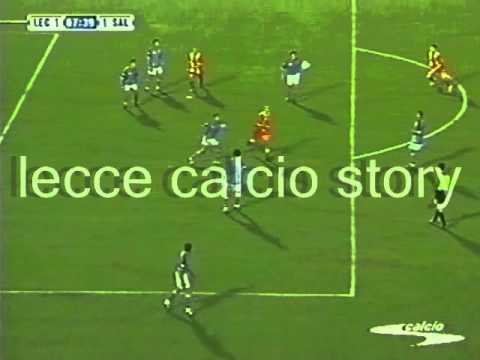I gol, in 64 secondi(!), di Chevanton e Giacomazzi in LECCE-Salernitana 2 a 1 del 21 settembre 2002