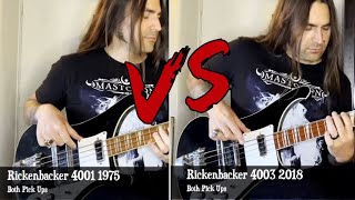 Video thumbnail for Rickenbacker Bass 4001 (1975) Vs 4003 (2018) with Flat Strings [Ultimate Comparison] by Kostas Siozos