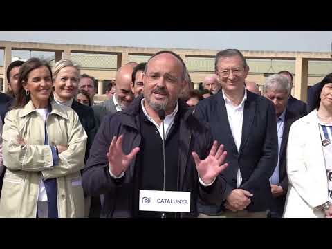 Carmen Fúnez y Alejandro Fernández participan en el acto de presentación de las listas electorales.