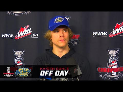 2022 WHL Championship Off Day Media: Kaiden Guhle