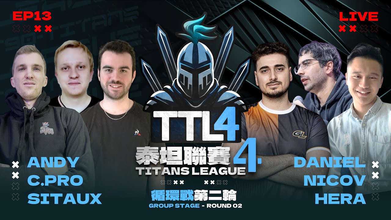 【世紀帝國2決定版】TTL4．T90泰坦聯賽4：鉑金聯賽 Platinum League－EP13〈鉑金聯賽 Round 02〉｜PA3｜小年夜快樂｜Host by @T90Official