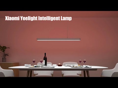 Pakabinamas šviestuvas Xiaomi Yeelight Crystal Pendant Light 450-1700lm, 33W, 2700-6000K Mi Smart Home video