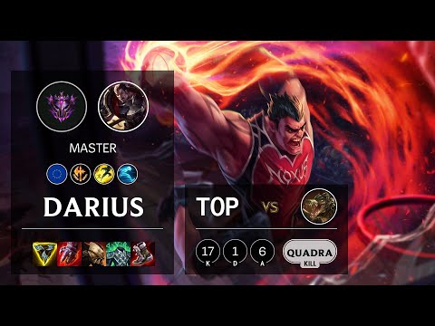 Darius Top vs Renekton - EUW Master Patch 11.24b