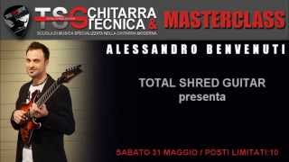 Total Shred Guitar: Masterclass Promo Alessandro Benvenuti