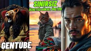 Ücretsiz - Sınırsız Kaliteli Görsel Üretimi - GenTube İncelemesi