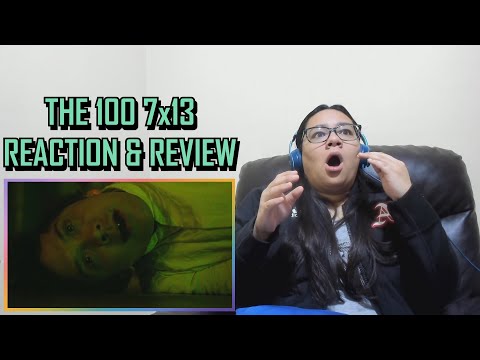 The 100 7x13 REACTION & REVIEW "Blood Giant" S07E13 | JuliDG