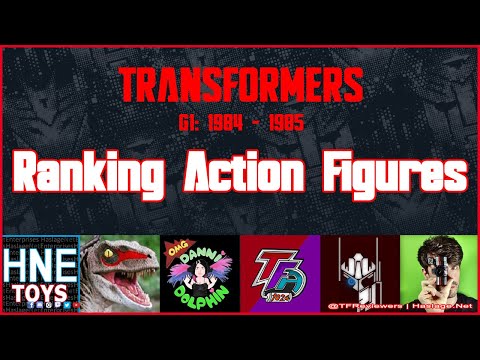 Transformers: Generation 1 1984 - 1985 Figures Tier List LIVE | TF Reviewers