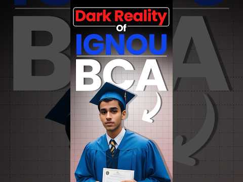 Dark Reality Of IGNOU BCA #ignoubca #bcaadmission2024