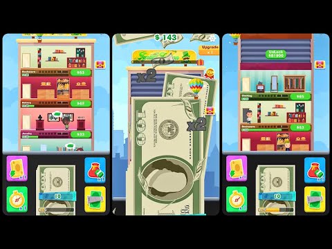Wealth Tycoon: Click Rich Gameplay Android Mobile - YouTube