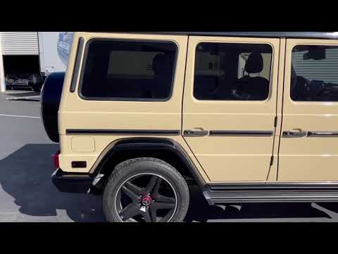 Mercedes AMG G63 Desert Stormer two tone