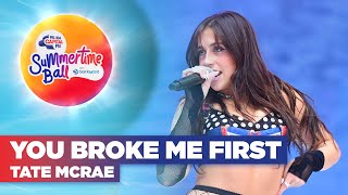 Tate McRae - you broke me first (Live at Capital's Summertime Ball 2022) | Capital