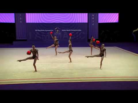 GERMANY Group GER 5 Balls AA FIG JUNIOR WORLD CHAMPIONSHIP