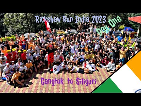Rickshaw Run India 2023 - Day 1 (Gangtok to Siliguri)