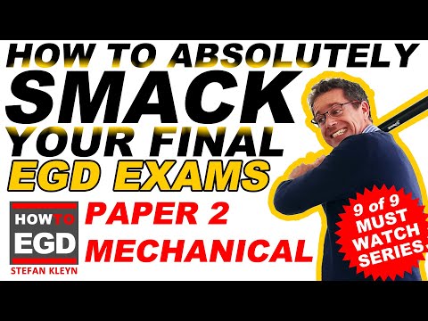 MUST WATCH - Mechanical Assembly - EGD Grade 12 - Paper 2
