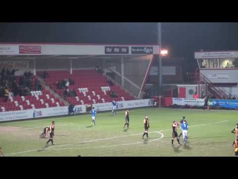 19th February 2013: Gloucester City 1-2 Halifax Town