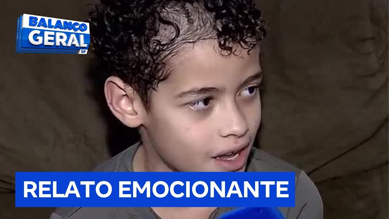 'Deus falou que me daria uma segunda chance', diz menino baleado em bar do DF | Balanço Geral DF