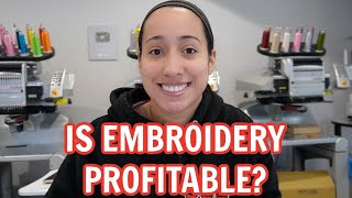 Can You Make MONEY With an Embroidery Business in 2022.. Is it still PROFITABLE?