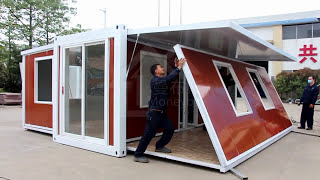 Luxury expandable container house