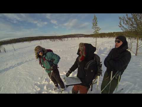 Winter hiking in Lemmenjoki 2017 - Full version